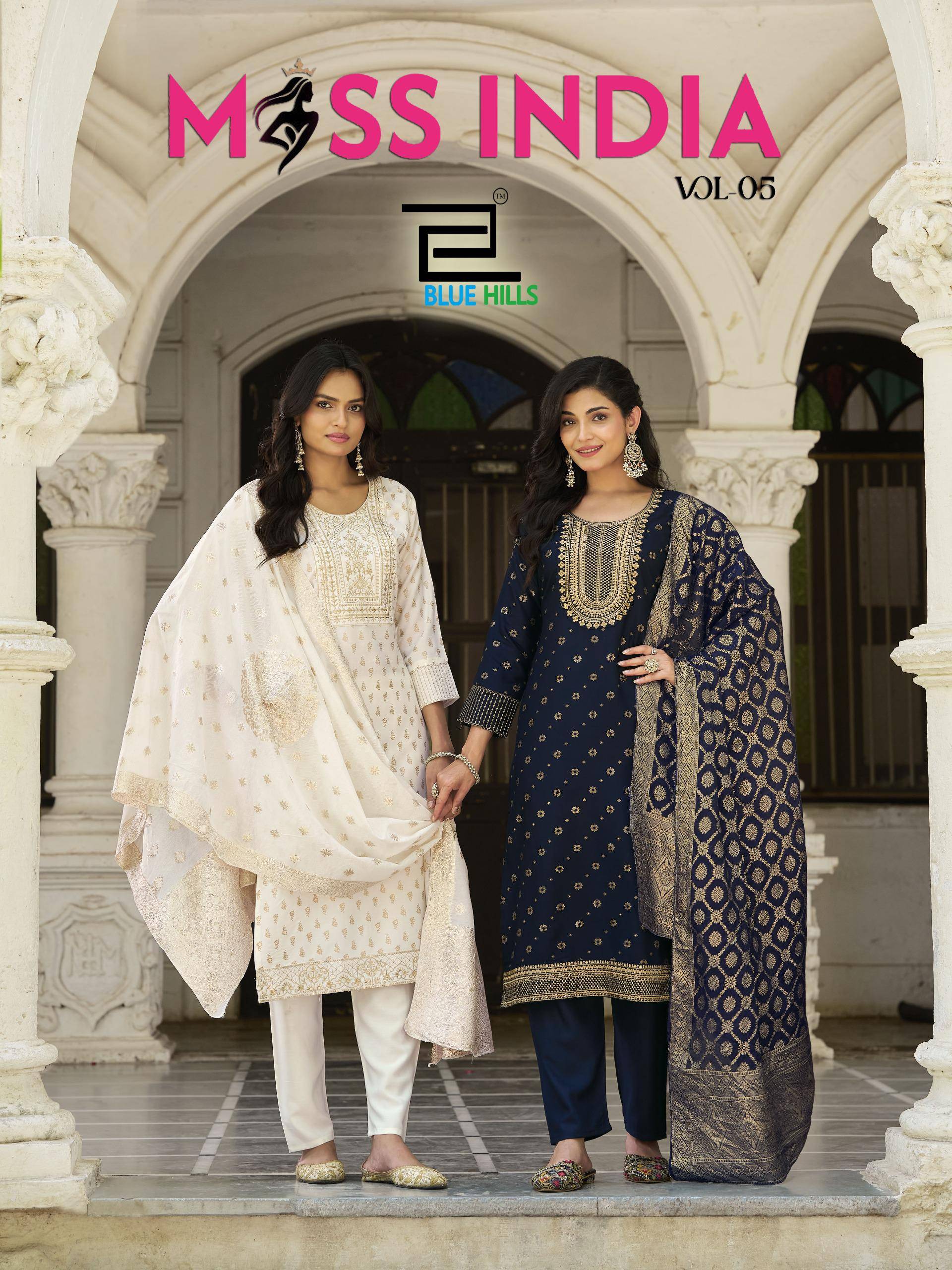 MISS INDIA VOL 5 By BLUE HULLS 5291 TO 5296 Beautiful Festive Suits Stylish Colorful Fancy Casual Wear & Ethnic Wear RAYON  14KG Dresses At Wholesale Price
